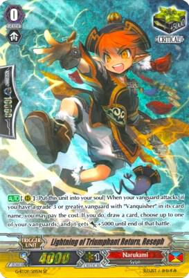 Lightning of Triumphant Return, Reseph (SP), G-BT09: Divine Dragon Caper G-BT09/S19EN