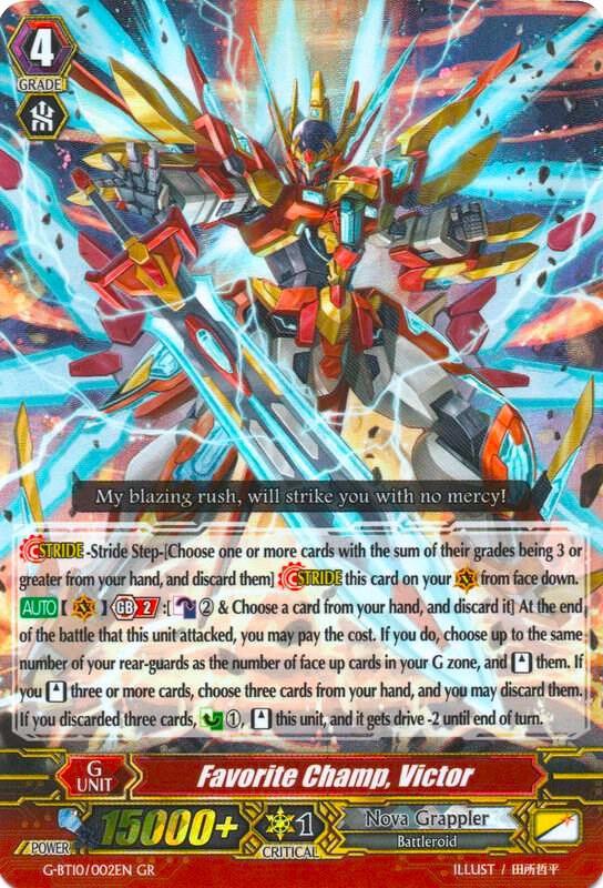 Favorite Champ, Victor, G-BT10: Raging Clash of the Blade Fangs G-BT10/002EN