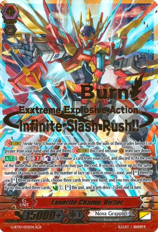 Favorite Champ, Victor (SGR), G-BT10: Raging Clash of the Blade Fangs G-BT10/002EN