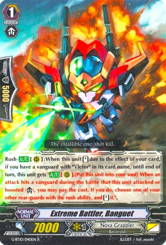 Extreme Battler, Banguet, G-BT10: Raging Clash of the Blade Fangs G-BT10/040EN