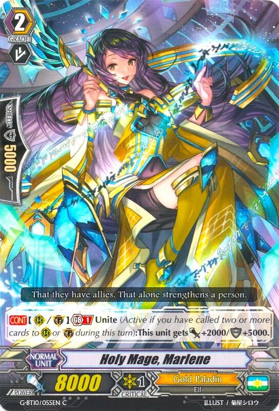 Holy Mage, Marlene, G-BT10: Raging Clash of the Blade Fangs G-BT10/055EN