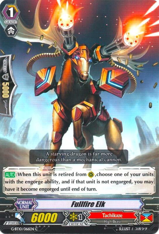 Fullfire Elk, G-BT10: Raging Clash of the Blade Fangs G-BT10/066EN