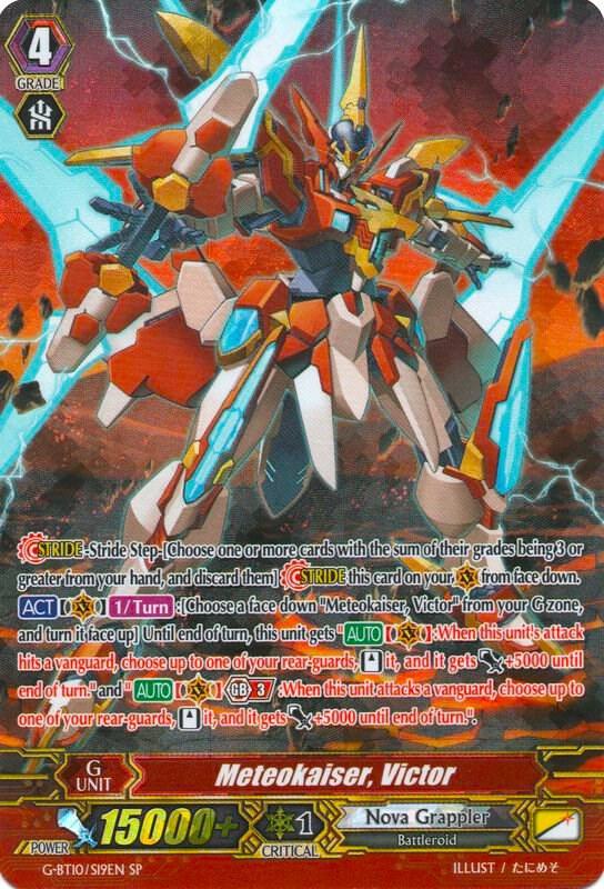 Meteokaiser, Victor (SP), G-BT10: Raging Clash of the Blade Fangs G-BT10/S19EN