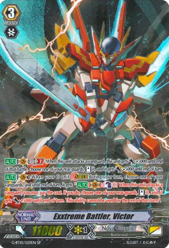 Exxtreme Battler, Victor (SP), G-BT10: Raging Clash of the Blade Fangs G-BT10/S20EN