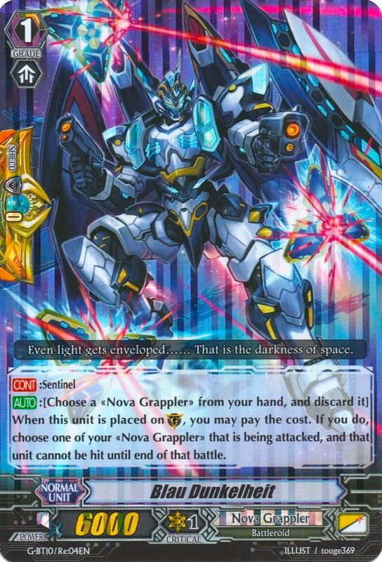 Blau Dunkelheit, G-BT10: Raging Clash of the Blade Fangs G-BT10/Re:04EN