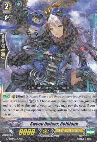 Sweep Owlner, Cethlenn, G-BT12: Dragon King's Awakening G-BT12/032EN
