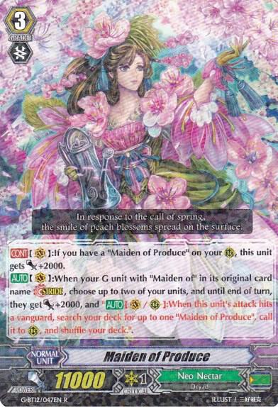 Maiden of Produce, G-BT12: Dragon King's Awakening G-BT12/047EN