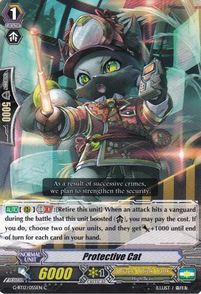 Protective Cat, G-BT12: Dragon King's Awakening G-BT12/055EN