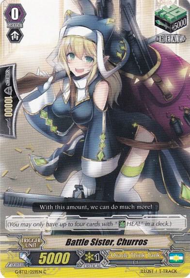 Battle Sister, Churros, G-BT12: Dragon King's Awakening G-BT12/059EN