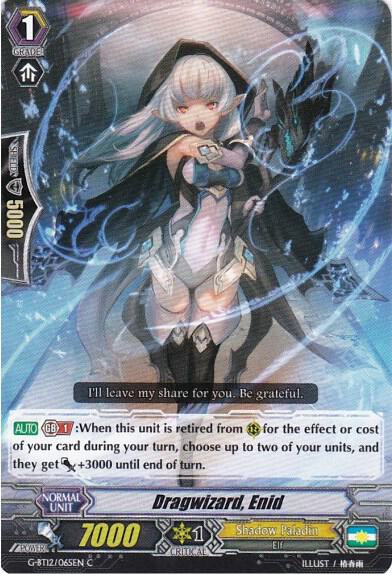 Dragwizard, Enid, G-BT12: Dragon King's Awakening G-BT12/065EN