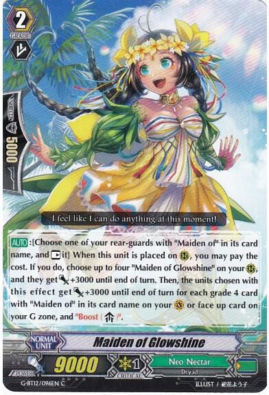 Maiden of Glowshine, G-BT12: Dragon King's Awakening G-BT12/096EN