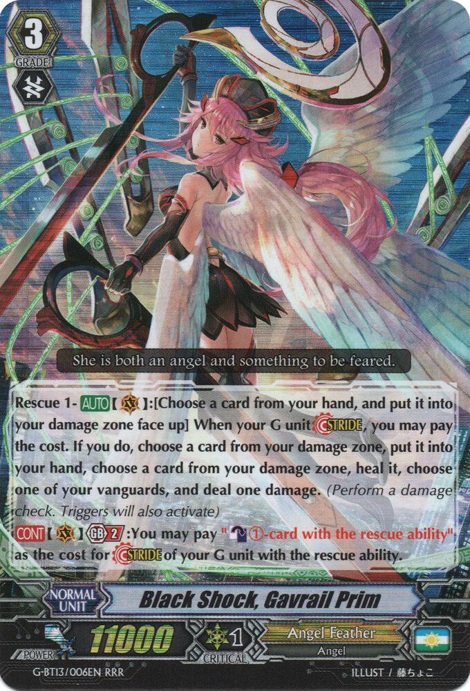Black Shock, Gavrail Prim, G-BT13: Ultimate Stride G-BT13/006EN
