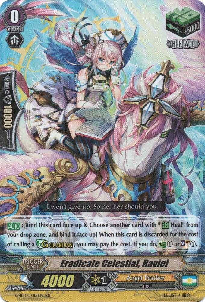 Eradicate Celestial, Raviel, G-BT13: Ultimate Stride G-BT13/015EN
