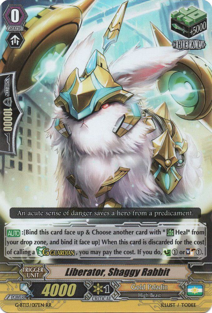 Liberator, Shaggy Rabbit, G-BT13: Ultimate Stride G-BT13/017EN