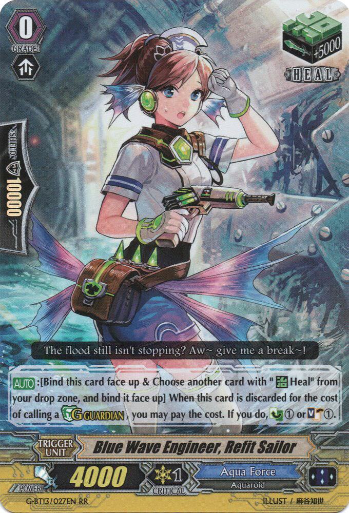 Blue Wave Engineer, Refit Sailor, G-BT13: Ultimate Stride G-BT13/027EN