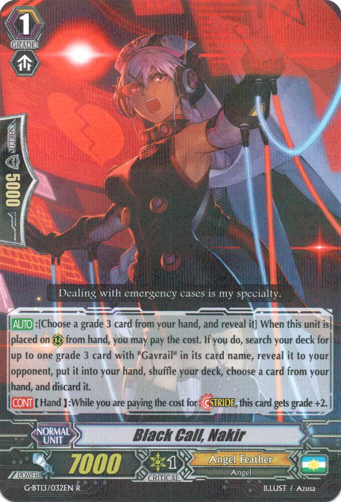 Black Call, Nakir, G-BT13: Ultimate Stride G-BT13/032EN