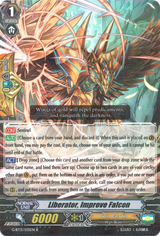 Liberator, Improve Falcon, G-BT13: Ultimate Stride G-BT13/035EN
