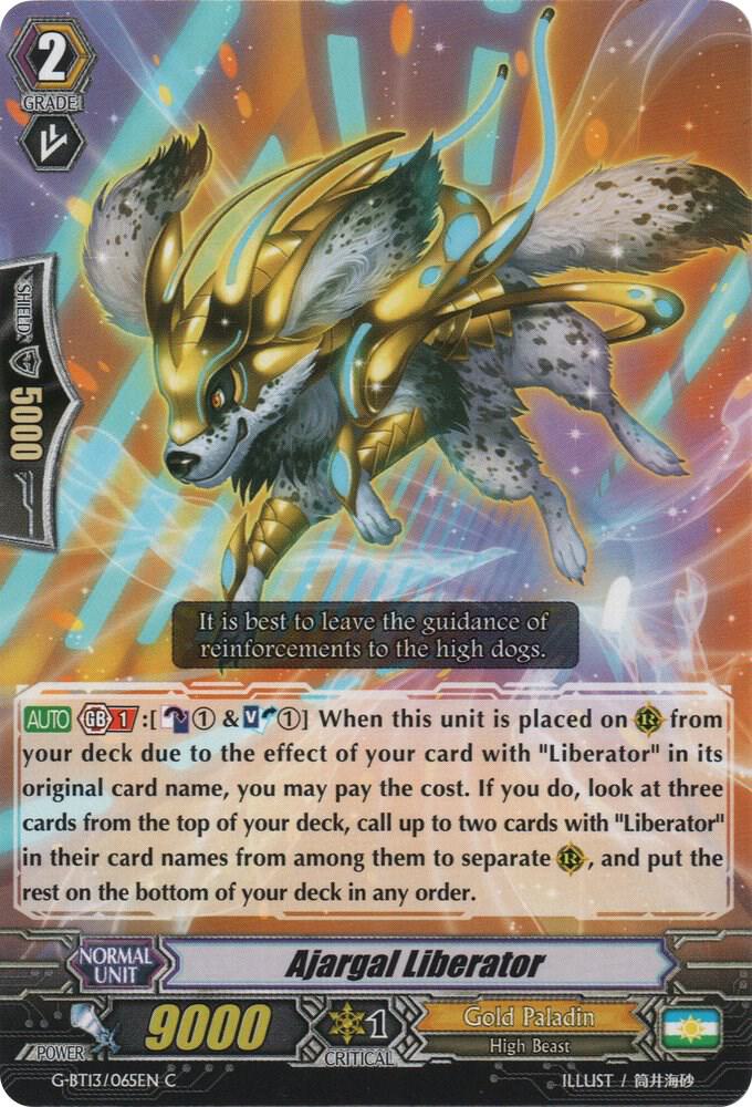 Ajargal Liberator, G-BT13: Ultimate Stride G-BT13/065EN