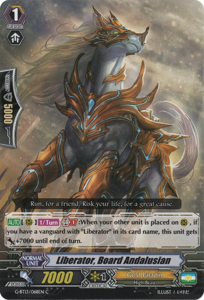 Liberator, Board Andalusian, G-BT13: Ultimate Stride G-BT13/068EN