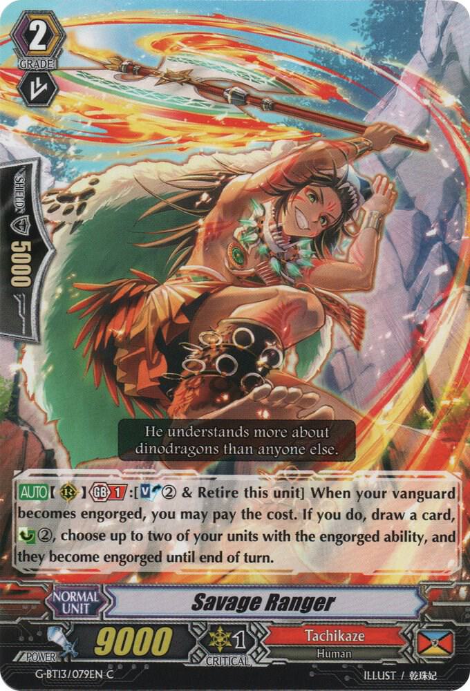 Savage Ranger, G-BT13: Ultimate Stride G-BT13/079EN