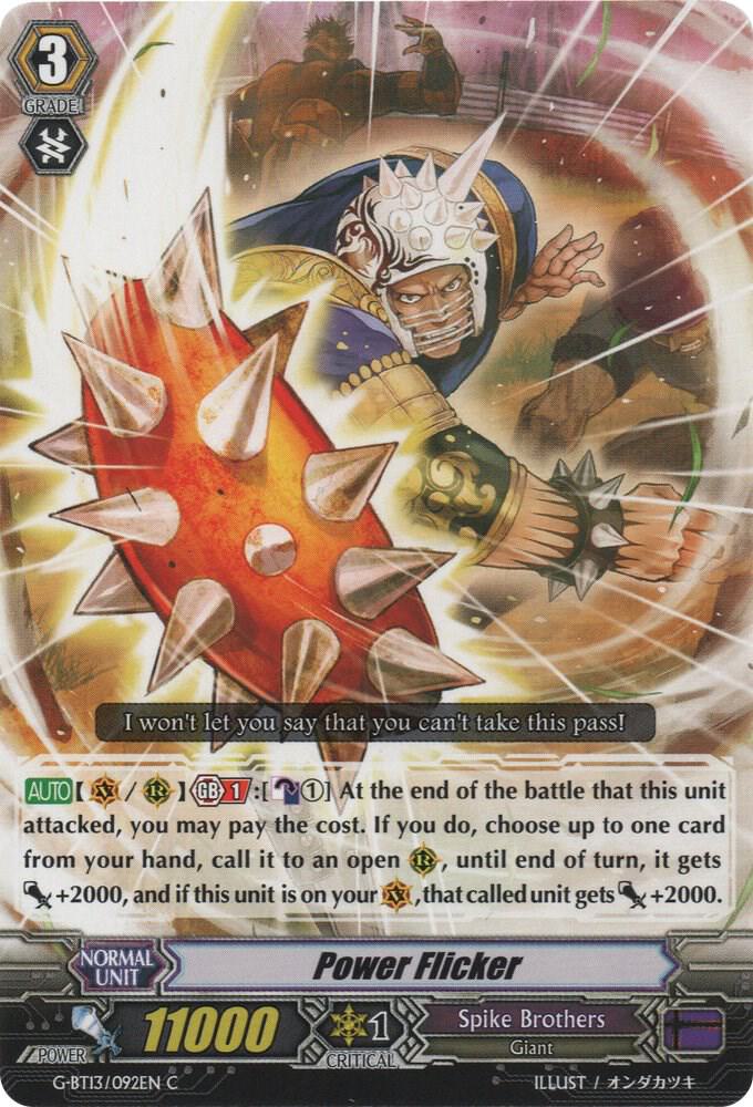 Power Flicker, G-BT13: Ultimate Stride G-BT13/092EN