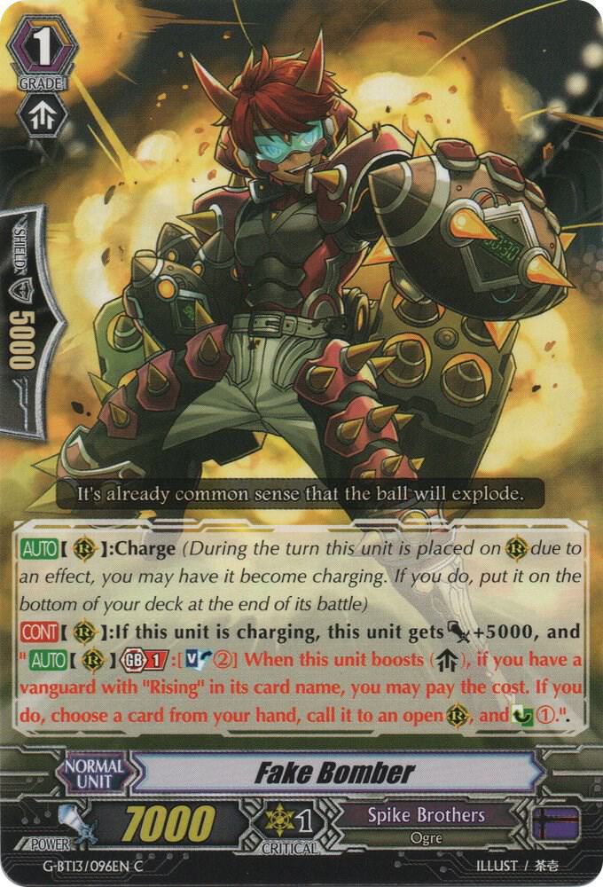 Fake Bomber, G-BT13: Ultimate Stride G-BT13/096EN