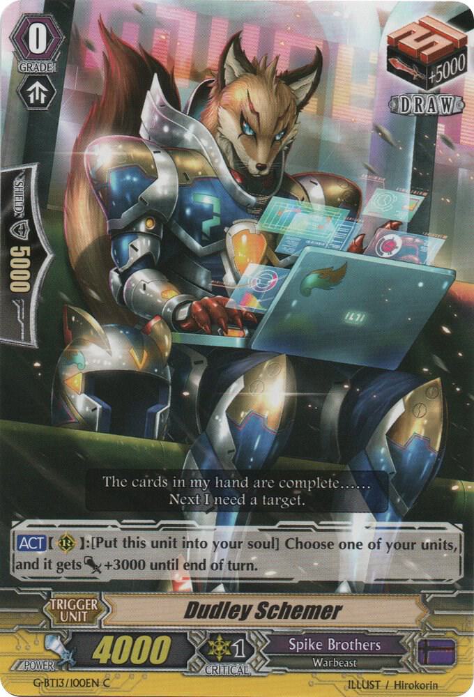 Dudley Schemer, G-BT13: Ultimate Stride G-BT13/100EN