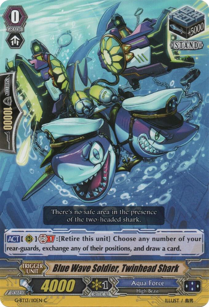 Blue Wave Soldier, Twinhead Shark, G-BT13: Ultimate Stride G-BT13/110EN