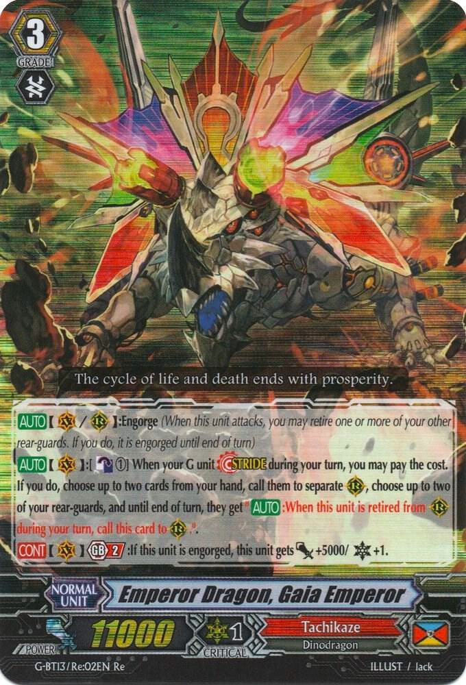 Emperor Dragon, Gaia Emperor, G-BT13: Ultimate Stride G-BT13/Re:02EN