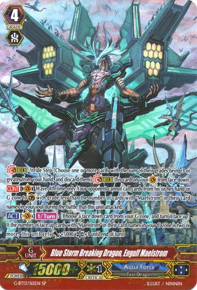 Blue Storm Breaking Dragon, Engulf Maelstrom (SP), G-BT13: Ultimate Stride G-BT13/S12EN