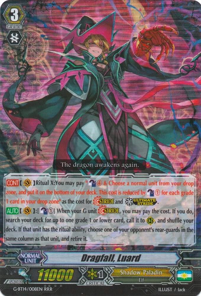 Dragfall, Luard, G-BT14: Divine Dragon Apocrypha G-BT14/008EN