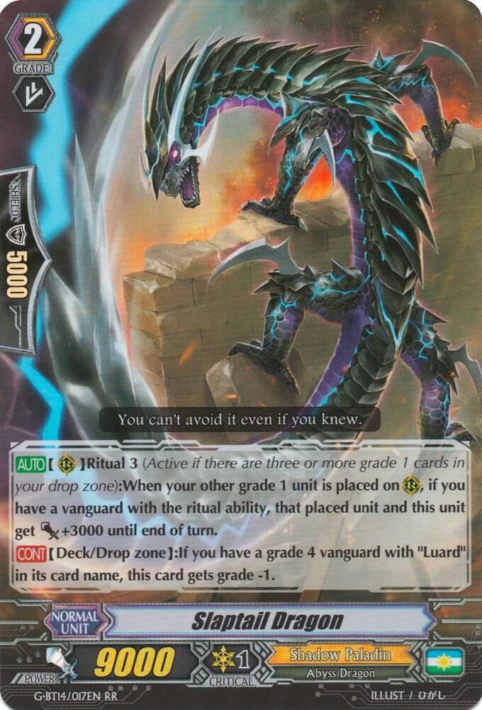Slaptail Dragon, G-BT14: Divine Dragon Apocrypha G-BT14/017EN