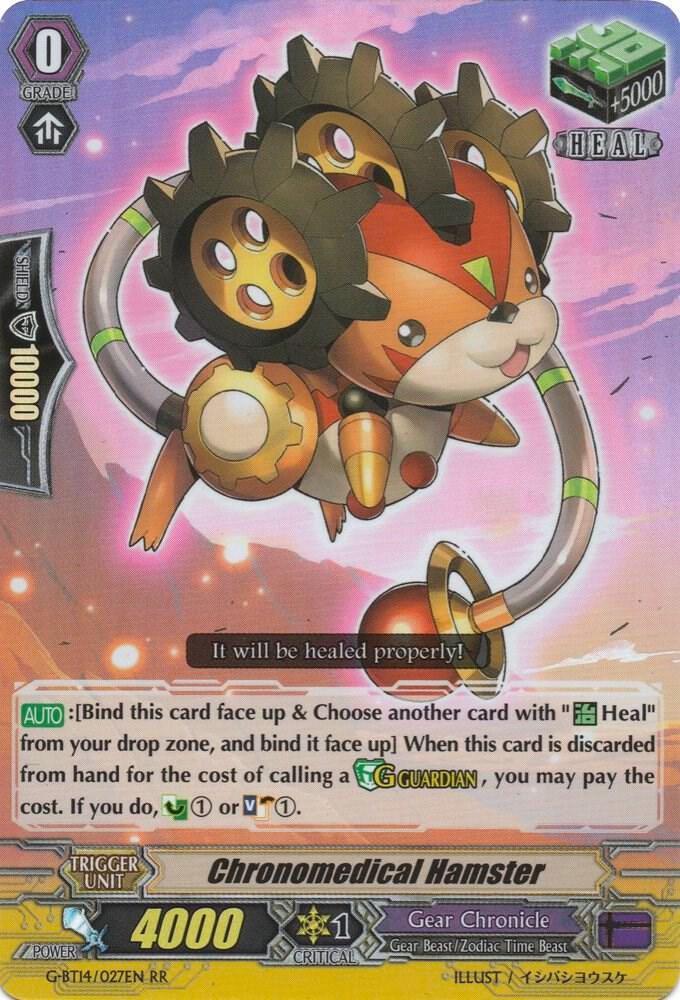 Chronomedical Hamster, G-BT14: Divine Dragon Apocrypha G-BT14/027EN