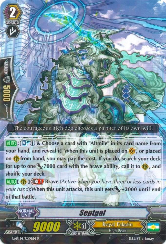 Septgal, G-BT14: Divine Dragon Apocrypha G-BT14/029EN