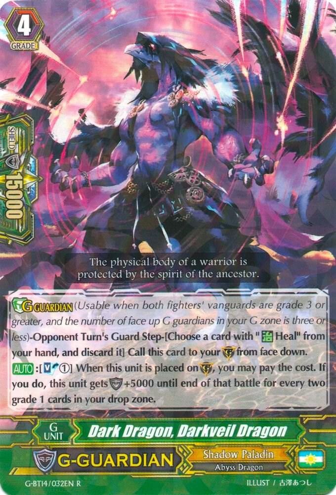 Dark Dragon, Darkveil Dragon, G-BT14: Divine Dragon Apocrypha G-BT14/032EN