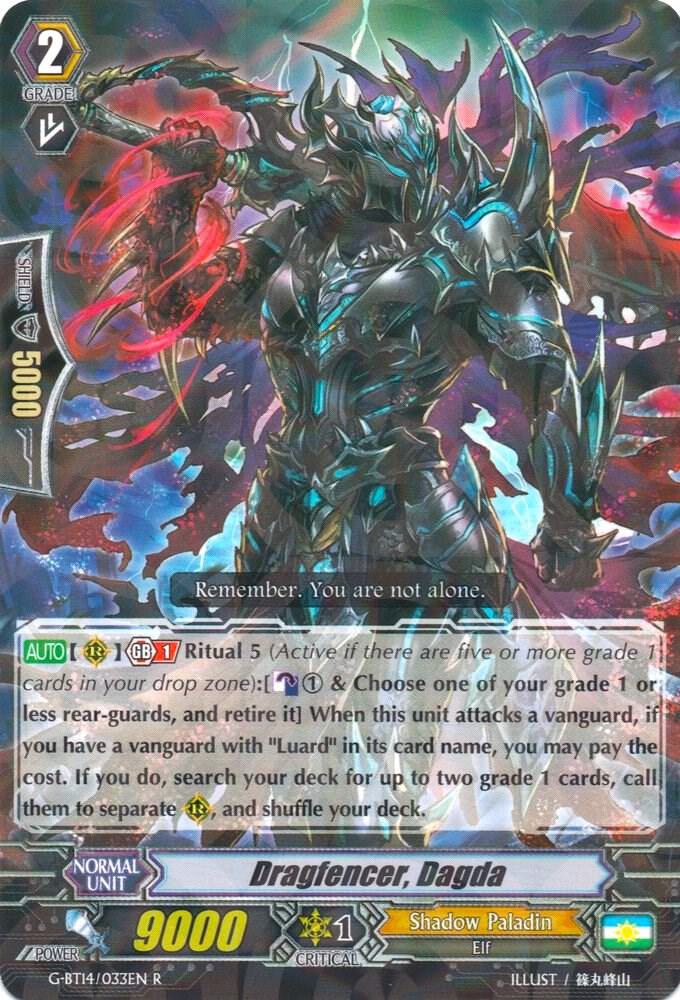 Dragfencer, Dagda, G-BT14: Divine Dragon Apocrypha G-BT14/033EN