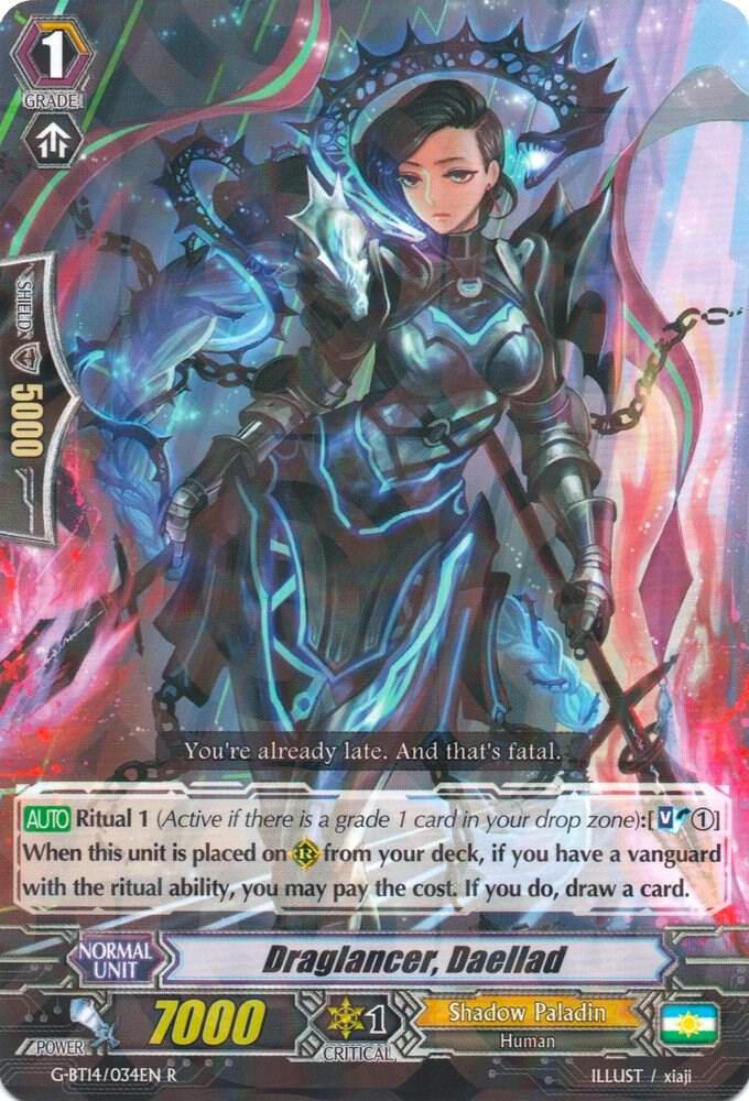 Draglancer, Daellad, G-BT14: Divine Dragon Apocrypha G-BT14/034EN