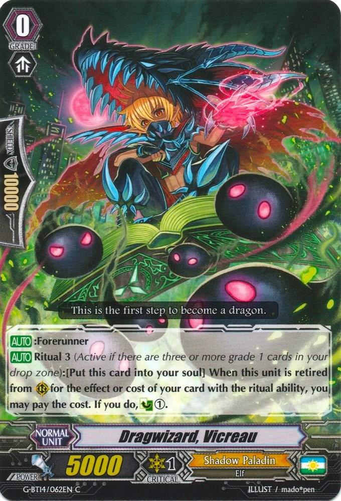 Dragwizard, Vicreau, G-BT14: Divine Dragon Apocrypha G-BT14/062EN