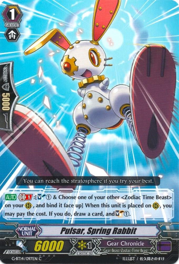 Pulsar, Spring Rabbit, G-BT14: Divine Dragon Apocrypha G-BT14/097EN