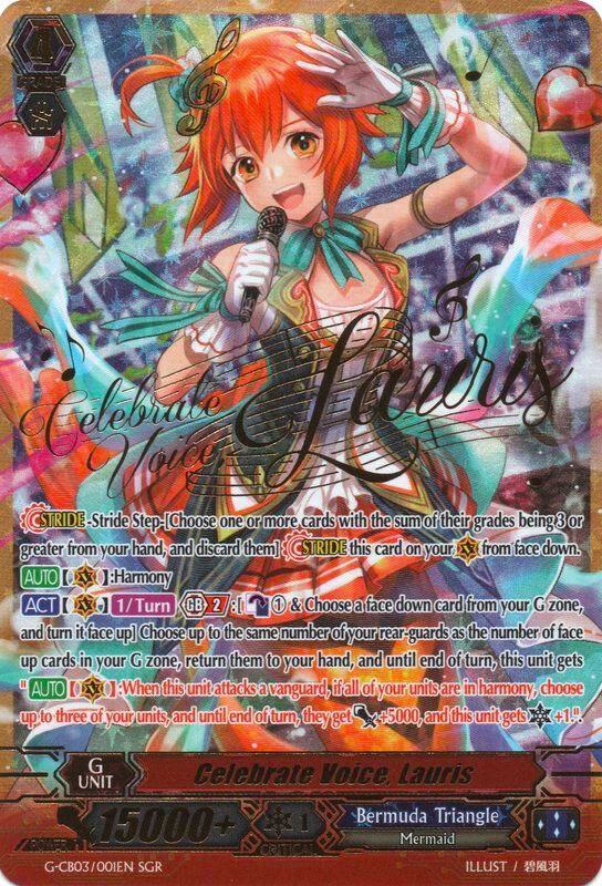 Celebrate Voice, Lauris (SGR), G-CB03: Blessing of Divas G-CB03/001EN