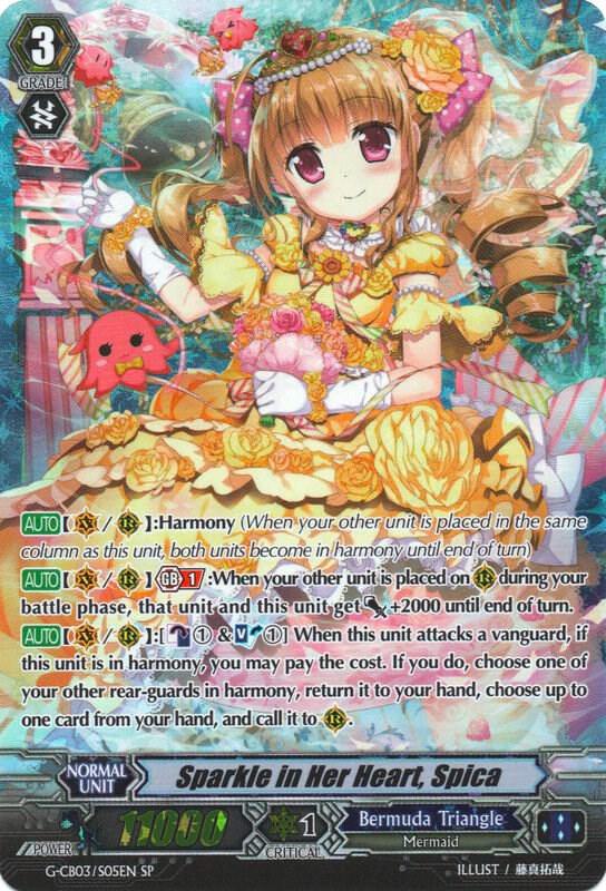 Sparkle in Her Heart, Spica (SP), G-CB03: Blessing of Divas G-CB03/S05EN
