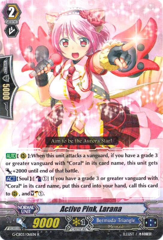 Active Pink, Larana, G-CB03: Blessing of Divas G-CB03/016EN