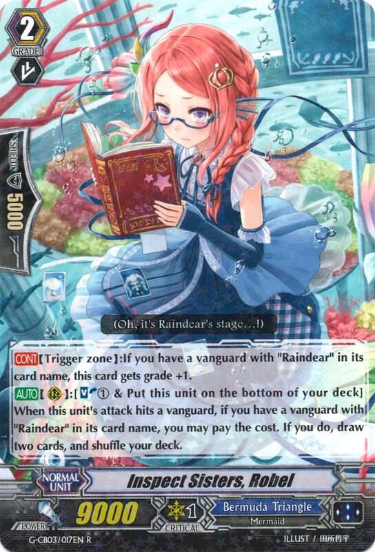 Inspect Sisters, Robel, G-CB03: Blessing of Divas G-CB03/017EN