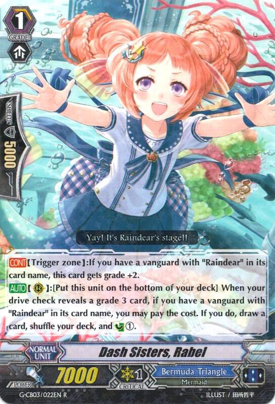 Dash Sisters, Rabel, G-CB03: Blessing of Divas G-CB03/022EN