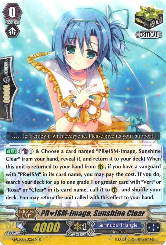 PRISM-Image, Sunshine Clear, G-CB03: Blessing of Divas G-CB03/026EN