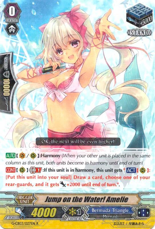 Jump on the Water! Amelie, G-CB03: Blessing of Divas G-CB03/027EN