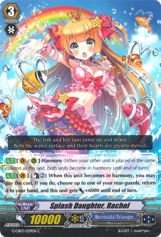 Splash Daughter, Rachel, G-CB03: Blessing of Divas G-CB03/029EN
