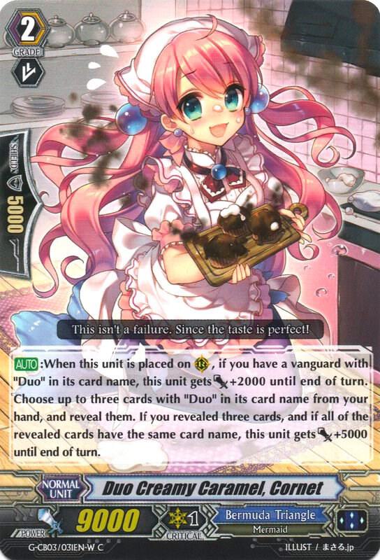 Duo Creamy Caramel, Cornet (White), G-CB03: Blessing of Divas G-CB03/031EN W