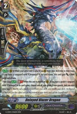 Delayed Blazer Dragon, G-CB04: Gear of Fate G-CB04/006EN
