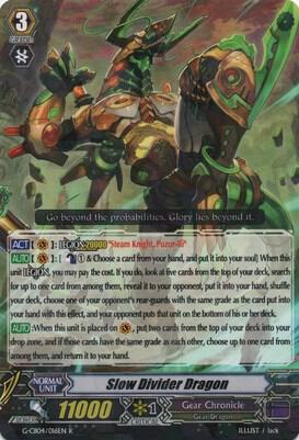 Slow Divider Dragon, G-CB04: Gear of Fate G-CB04/016EN